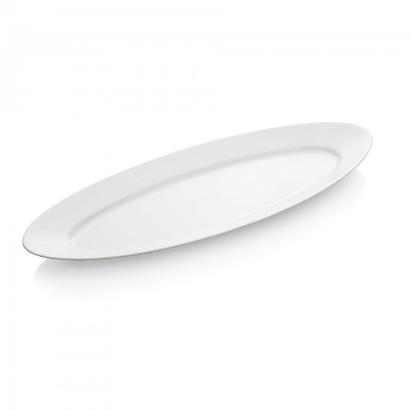 Platte ○ 60 x 21 cm ○ Porzellan ○ oval
